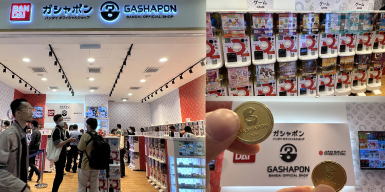 Pengalaman Santai ke Gashapon Bandai Official Shop! Banyak Gashapon Menarik Tersedia!