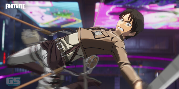 Attack on Titan tiba di Fortnite – main sebagai Eren Yeager!