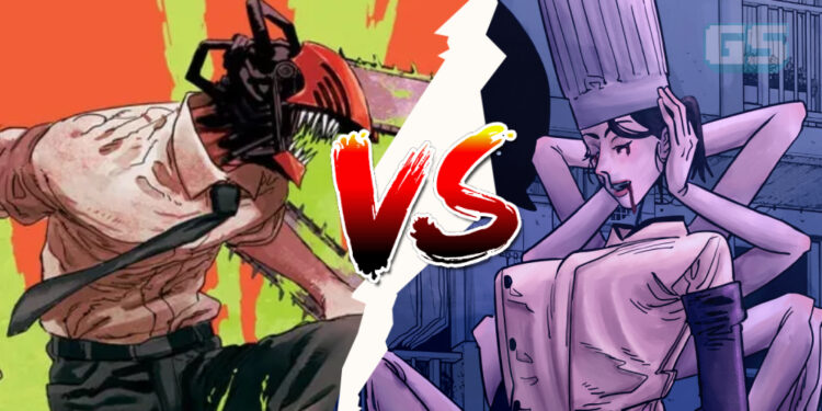 Chainsaw Man: Falling Devil vs Chainsaw Man Bermula! [SPOILER]
