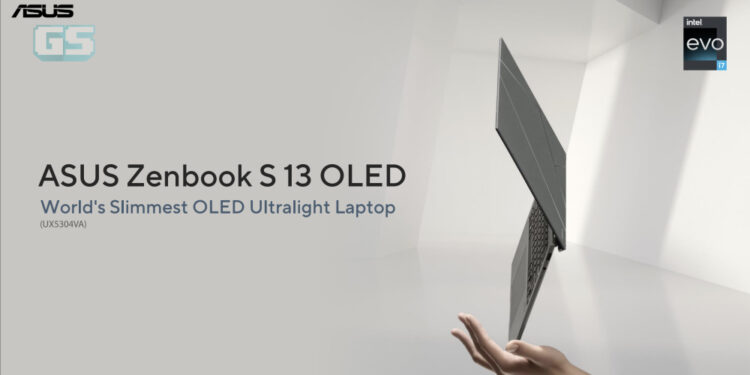ASUS Zenbook S 13 OLED – Laptop OLED yang nipis 1 cm, harga bermula RM4,999