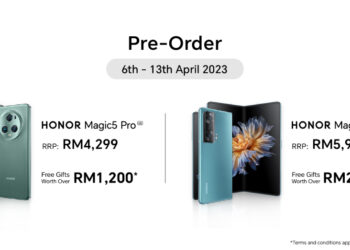 Pre-order dibuka untuk HONOR Magic5 & HONOR Magic Vs – harga bermula RM3499!