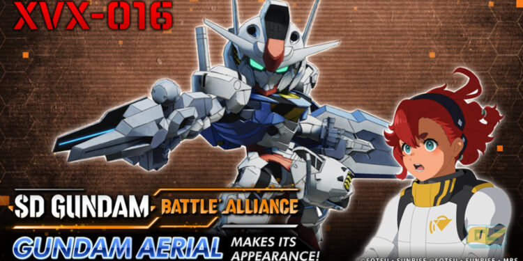 DLC pertama yang menampilkan Gundam Aerial kini tersedia di SD Gundam Battle Alliance!