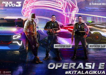 Acara kolaborasi PUBG Mobile bersama Polis Evo 3 kini berlangsung!
