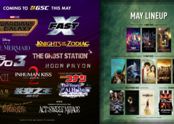 Senarai filem hebat bakal tiba di GSC & TGV Malaysia pada bulan Mei 2023!