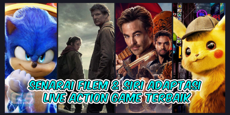 Senarai Siri & Filem Adaptasi Live Action Game Terbaik Untuk Korang Tonton!