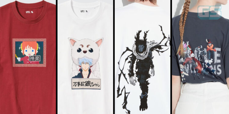 Uniqlo Bakal hadir Dengan Koleksi UT Anime Baharu — Gintama & My Hero Academia!