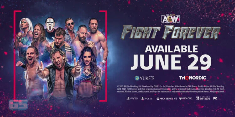 Pemain boleh memasuki gelanggang AEW: Fight Forever pada 29 Jun 2023!