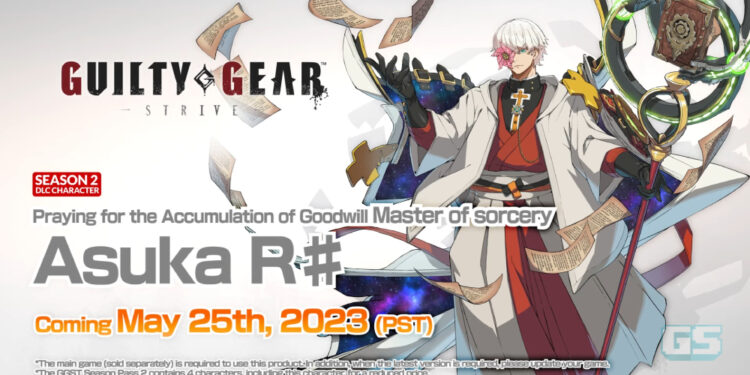Asuka R♯ sertai barisan pahlawan Guilty Gear -Strive-! Akan tersedia 25 Mei bersama stage baru!