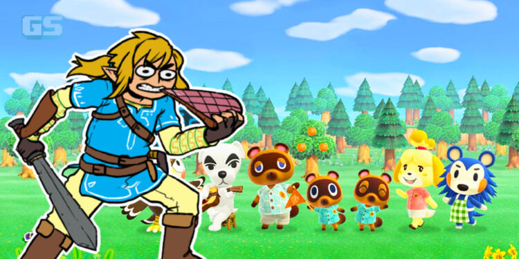 Pelik tapi benar! Penduduk Animal Crossing jadi makanan untuk Link, hero Zelda!