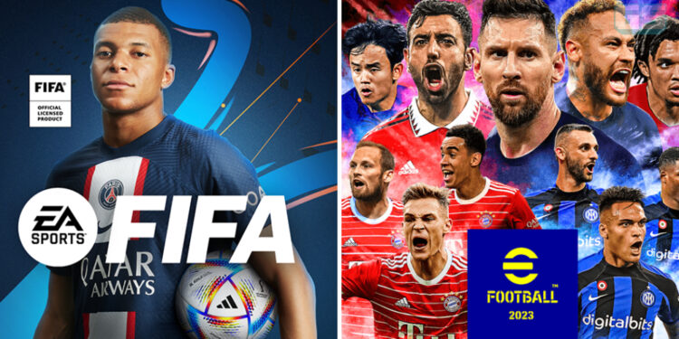 FIFA Football atau eFootball? Game bola sepak mana yang lagi menarik?