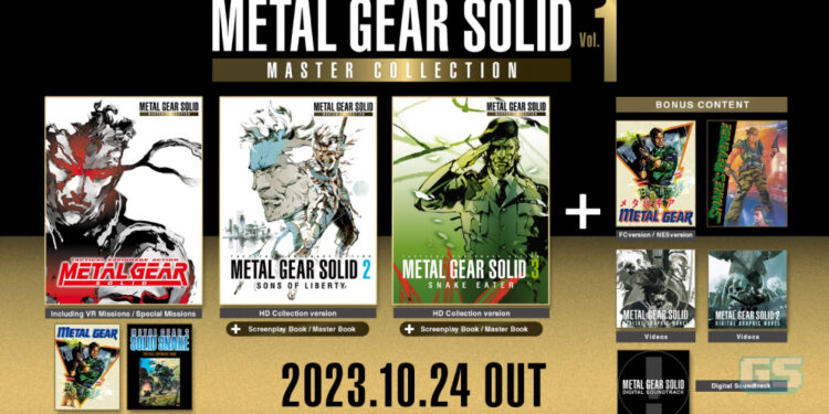 Metal Gear Solid: Master Collection Vol 1 bakal dilancarkan pada 24 Oktober!