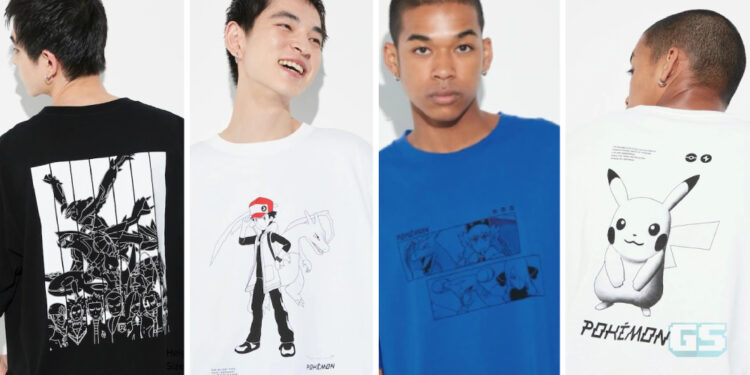 Koleksi UT Uniqlo Pokemon Masters EX kini tersedia di Malaysia!