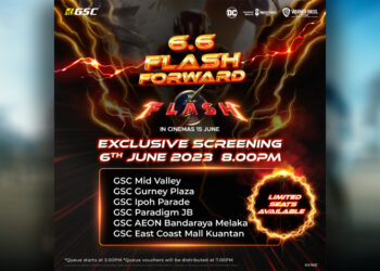 GSC adakan tayangan eksklusif The Flash secara PERCUMA pada 6 Jun 2023!