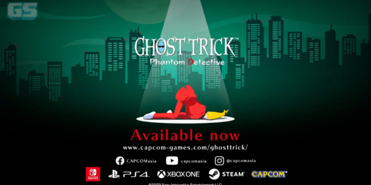 Cuba Ghost Trick: Phantom Detective sekarang di PS4, Switch, XB1 & Steam!