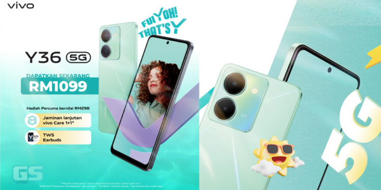 vivo Y36 5G rasmi lancar di Malaysia, harga semurah RM1099!