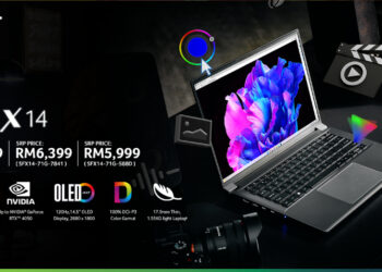 Acer Malaysia lancarkan laptop nipis & ringan Acer Swift X 14 – Harga bermula RM 5,999!