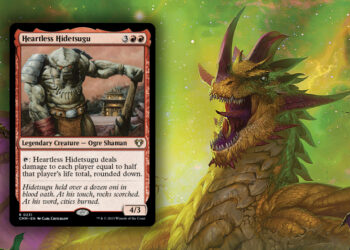 Preview kad Heartless Hidetsugu untuk MTG Commander Masters!
