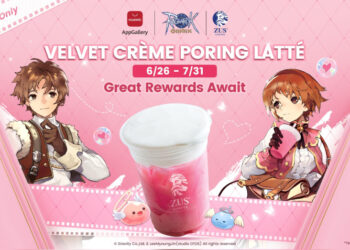 Relaks bersama Velvet Crème Porring Latte – kopi edisi terhad HUAWEI AppGallery, ZUS Coffee & Ragnarok Origin