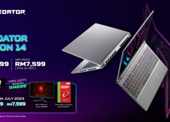 Acer Malaysia umum Predator Triton 14, laptop gaming besar tapi nipis – harga bermula RM7,599!