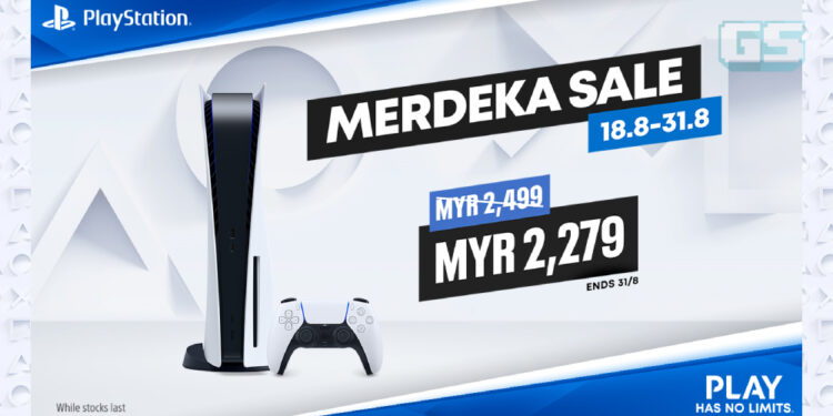 Merdeka Sale PlayStation Bermula! Dapatkan konsol PS5 Dengan Harga RM 2279!