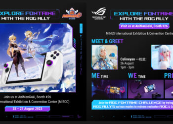 Singgah Booth ROG x Genshin Impact di AniManGaki 2023! Peluang Menangi Hadiah Khas dan Banyak Lagi!
