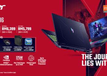 Acer Nitro 16 baru mendarat di Malaysia, harga bermula RM5799!