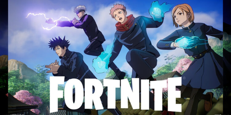 Jujutsu Kaisen X Fortnite rasmi akan kolab, bakal dapat empat Skin baru!