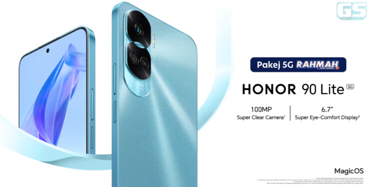 Pakej 5G Rahmah dengan HONOR 90 Lite 5G – nilai hanya RM120!
