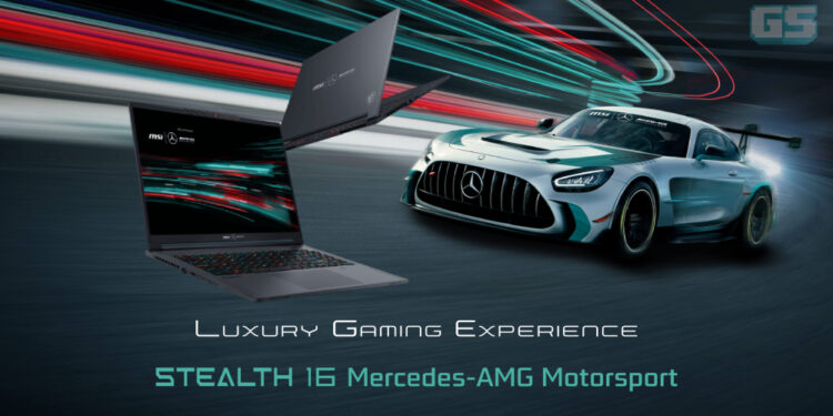 MSI Stealth 16 Mercedes-AMG Motorsport kini dijual di Malaysia, harga RM13,999!