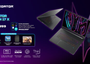 Acer Malaysia umum laptop gaming elit Predator Triton 17 X – harga RM18,999!