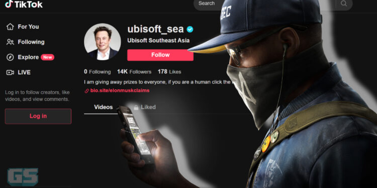 [UPDATE] TikTok Ubisoft SEA diambil hacker, mempromosi giveaway palsu untuk tipu orang!