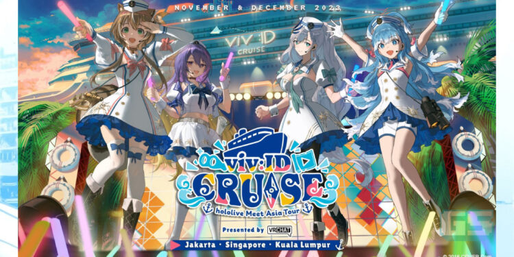 viv:ID CRUISE hololive Meet Asia Tour Akan Singgah Malaysia! Berlangsung di Comic Fiesta 2023!