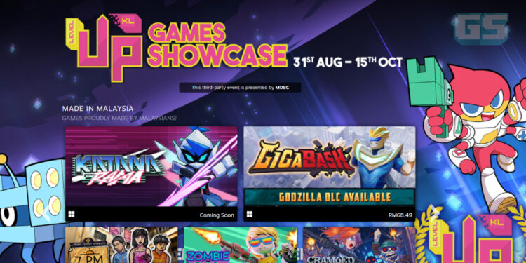 LEVEL UP KL Games Showcase Kini di Steam! Boleh Cari Game Buatan Tempatan di Sini!