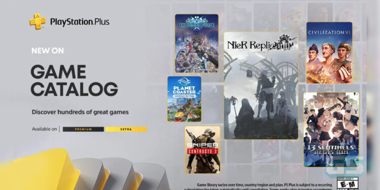 Katalog PS Plus September 2023 – NieR Replicant, Siri Star Ocean, 13 Sentinels: Aegis Rim