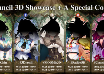 hololive English Council umum ‘3D Showcase’, menampilkan Ceres Fauna, Ouro Kronii, Nanashi Mumei, Hakos Baelz & IRyS!