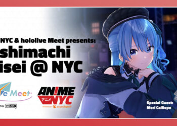 hololive akan tampil di ANIME NYC, dibintagi Hoshimachi Suisei & Mori Calliope!
