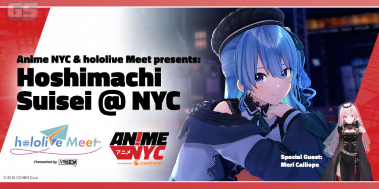 hololive akan tampil di ANIME NYC, dibintagi Hoshimachi Suisei & Mori Calliope!