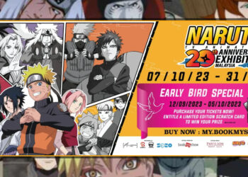 ‘NARUTO TV Animation 20th Anniversary Exhibition’ akan diadakan di Kuala Lumpur bermula 7 Oktober!