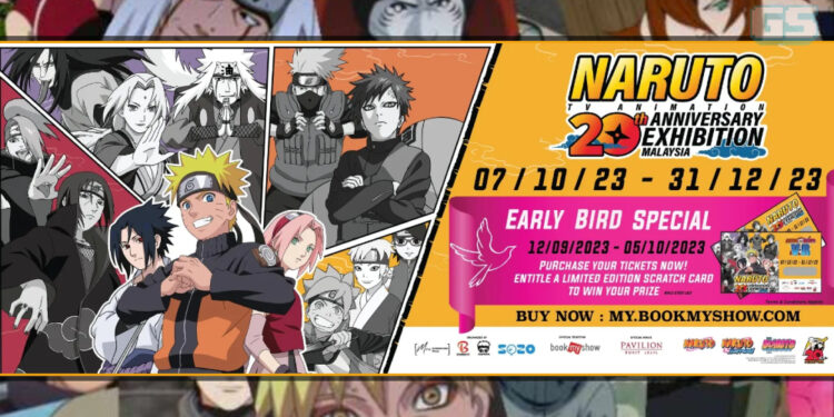 ‘NARUTO TV Animation 20th Anniversary Exhibition’ akan diadakan di Kuala Lumpur bermula 7 Oktober!
