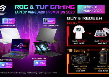 Promosi ROG & TUF Gaming Vanguard – Beli laptop baru, dapat ganjaran menarik!