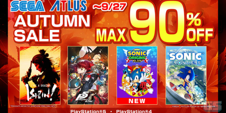 SEGA Autumn Sale untuk PS4 & PS5 – Diskaun besar untuk game Sonic, Persona, Yakuza & Banyak Lagi!