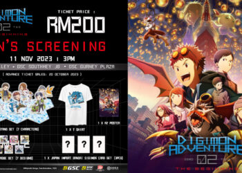Tiket Digimon Adventure 02: The Beginning Fan Screening Malaysia Dijual Sekarang! Berharga RM200! [UPDATE]