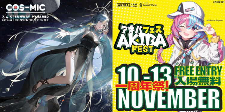 Event Anime, Cosplay & Game yang Akan Berlangsung Sepanjang November 2023 di Malaysia!
