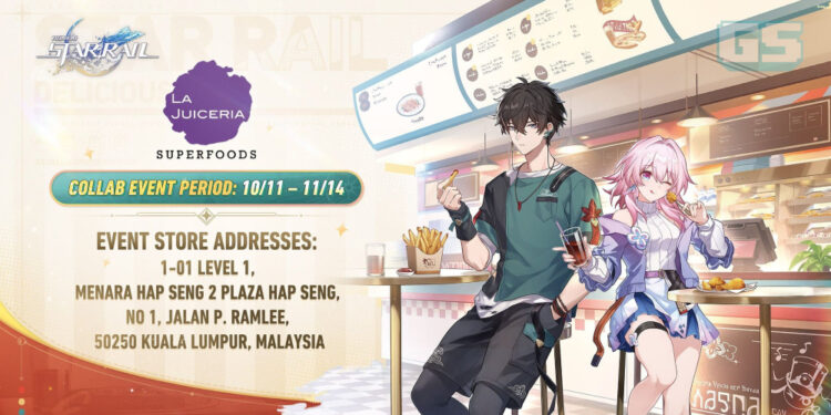 Honkai: Star Rail Time to Feast! Astral Express Pit Stop x La Juiceria Malaysia — Info Penuh Acara!