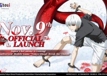 Tokyo Ghoul: Break the Chains Akan Lancar Secara Rasmi pada 9 November! Pra-daftar Sekarang!