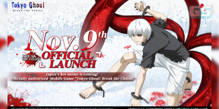 Tokyo Ghoul: Break the Chains Akan Lancar Secara Rasmi pada 9 November! Pra-daftar Sekarang!