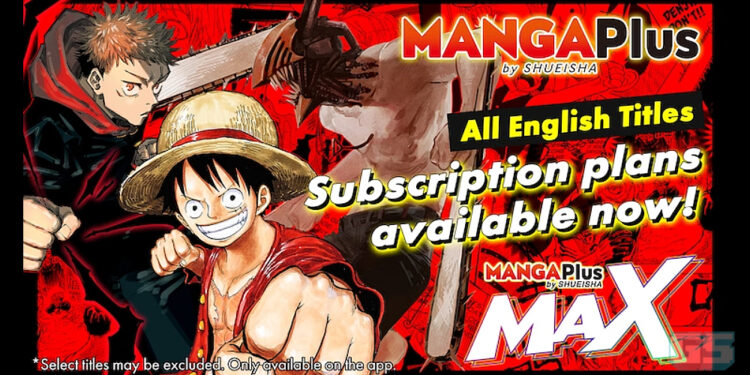 MANGA Plus Max – Servis Langganan Baru untuk Baca Manga Kegemaran!