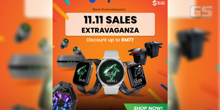 Black Shark Malaysia Hadirkan Promosi 11/11 Sales Event! Dapatkan TWS, Smartwatch Dengan Harga Berbaloi!
