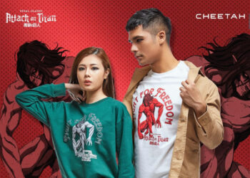 Cheetah Keluarkan T-shirt dan Hoodies Attack on Titan! Harga Bermula RM 59!