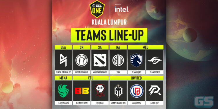 Senarai Lengkap Pasukan Yang Bersaing Di ESL One Kuala Lumpur 2023!